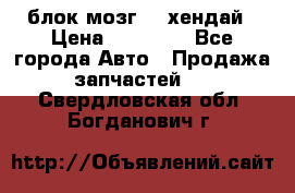 блок мозг hd хендай › Цена ­ 42 000 - Все города Авто » Продажа запчастей   . Свердловская обл.,Богданович г.